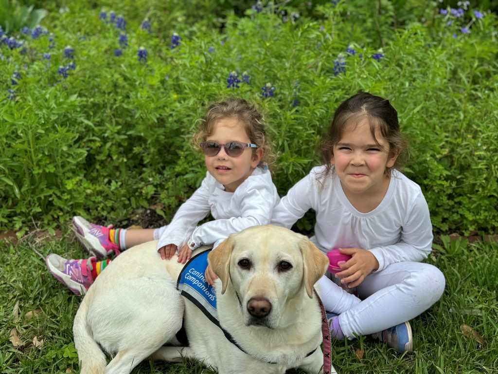 Dr. Ludwig’s children love Pam. (Photo courtesy Dr. Michelle Ludwig)