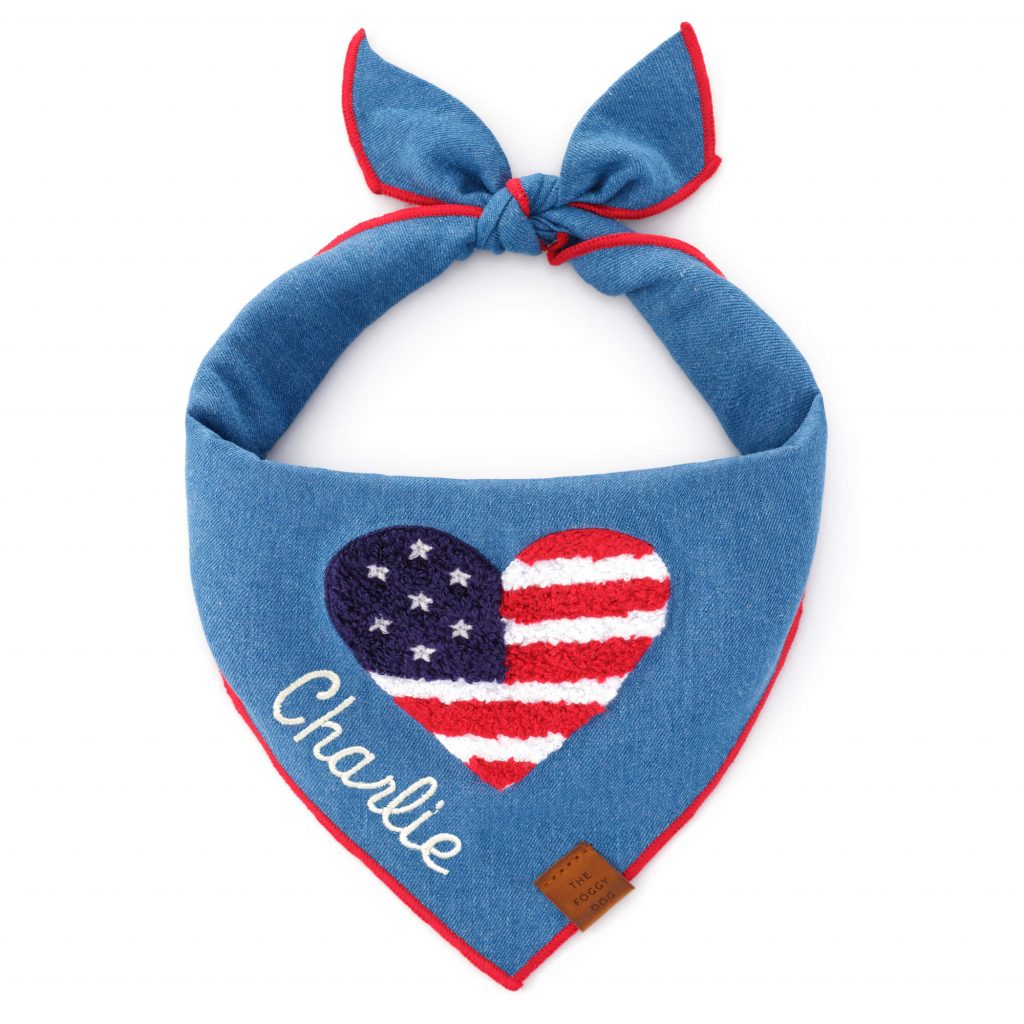 Americana Dog Bandana, 2026 Just Labs Summer Gift Guide