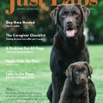 Just Labs magazine cover for September October 2026 by Diane Lewis Photography